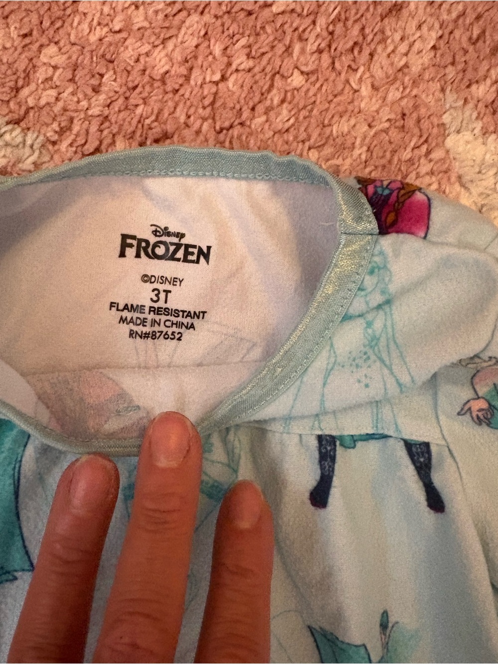 Disney Princess & Frozen Girls Nightgown Bundle | Size 3T - Picture 6 of 6